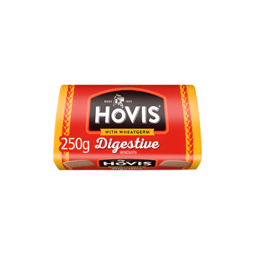Jacob's Hovis Digestive Biscuits 250g | Classic Crunchy Biscuits for Tea Time